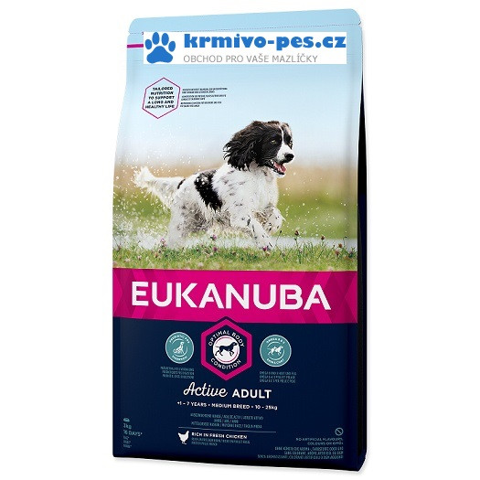 Eukanuba Dog Adult Medium 3kg