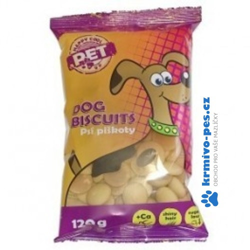 Happy Cool Pet Piškoty s vápníkem 120g