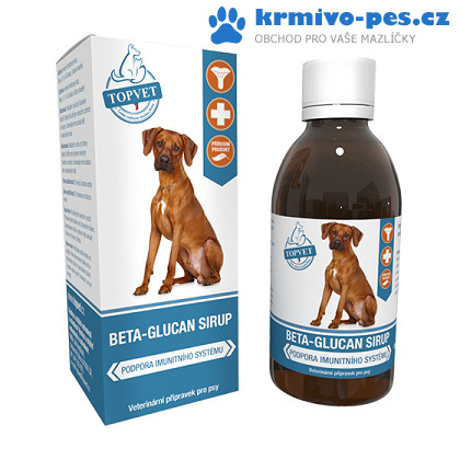 Topvet sirup Beta glucan 200 ml