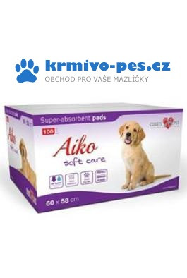 Cobbys Pet Aiko Soft Care pleny pro psy 60 x 58 cm 100 ks