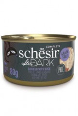 Schesir Cat konzerva After Dark Paté kuře/kachna 80g