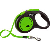 Flexi Neon S pásek 5 m zelené 15 kg