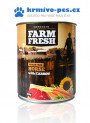 Topstein Farm Fresh Koňské maso s mrkví konzerva 800g