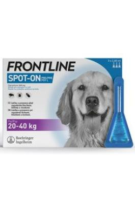 FRONTLINE SPOT ON pro psy L (20-40kg) - 3x2,68ml