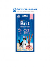 Brit Premium Cat by Nature Sticks Salmon&Trout(3pcs)