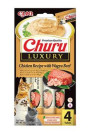 Inaba Churu Cat Luxury Chicken Recipe with Wagyu Beef 4x14g