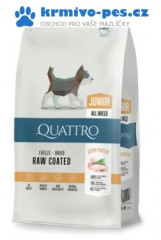 QUATTRO Dog Superpremium Junior Drůbež 7kg