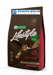 Nature's Protection Cat Dry LifeStyle GF Senior Salmon 400g