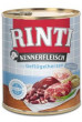 Rinti Dog konzerva drůbeží srdíčka  800g