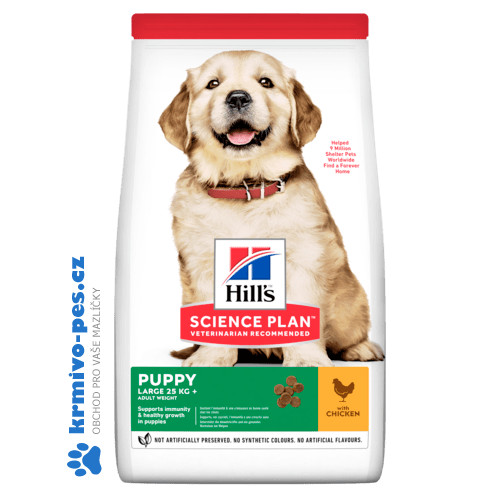 Hill's Can. Dry SP Puppy Large Breed Chicken Val Pack 16 kg