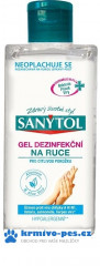 Sanytol dezinfekční gel na ruce sensitive 75ml