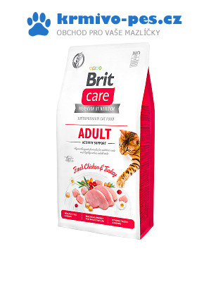 Brit Care Cat GF Adult Activity Support 7 kg