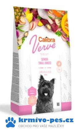 Calibra Dog Verve GF Senior Small Chicken&Duck 6kg