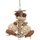 Hračka pták přírodní Ivy Flamingo 14x6x24cm