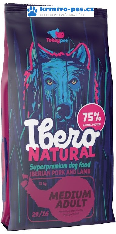 Ibero Natural dog Medium Adult 12 kg