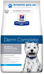 Hill's Prescription Diet Canine Derm Complete Mini 6 kg + DOPRAVA ZDARMA