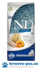 N&D OCEAN DOG Puppy M/L Codfish & Pumpkin & Melon 12kg