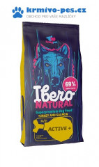 Ibero Natural dog ACTIVE plus 12 kg + dentální pamlsek