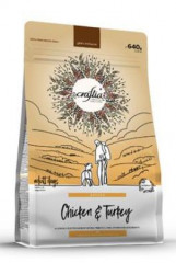 CRAFTIA NATURA DOG Adult M/L Chicken & Turkey 640g