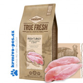 Carnilove dog True Fresh Turkey Adult 11,4 kg + buvolí tyčka s kachním masem(lízátko)