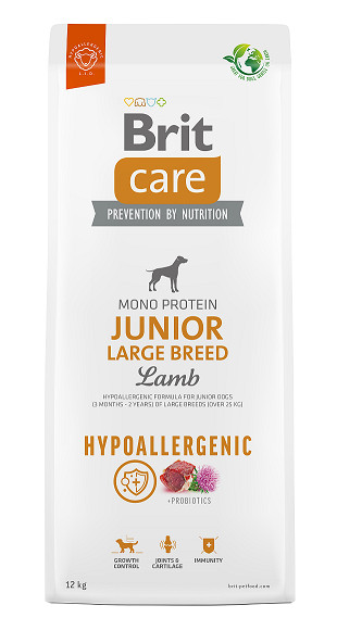 Brit Care Dog Hypoallergenic Junior Large Breed 3kg