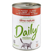 Almo Nature Daily Menu cat konzerva hovězí 400g