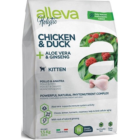 ALLEVA HOLISTIC Cat Dry Kitten 1,5kg