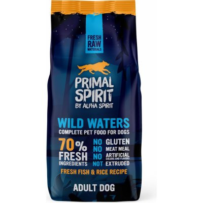 Primal Spirit Dog 70% Wild Waters 12 kg