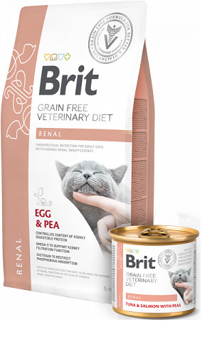 Brit VD Cat GF Renal 5 kg