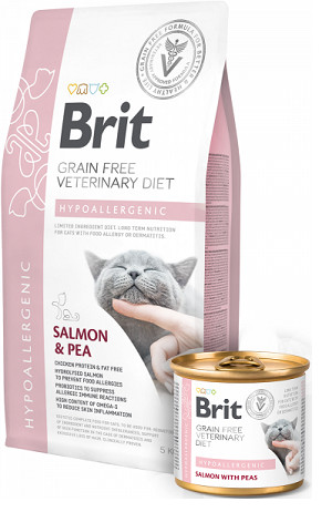 Brit VD Cat GF Hypoallergenic 5 kg