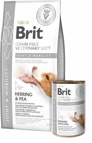 Brit Veterinary Diets Dog Mobility 12 kg