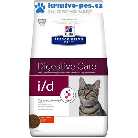 Hill's Prescription Diet Feline i/d s AB+ Dry 1,5kg