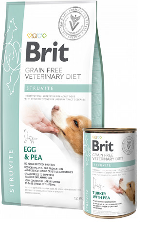 Brit Veterinary Diets Dog konz. Struvite 400g