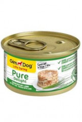 Gimdog Pure delight konzerva kuře s jehněčím 85g