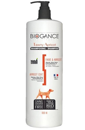 Biogance šampon Tawny apricot pro žlutohněd.srst 1000 ml