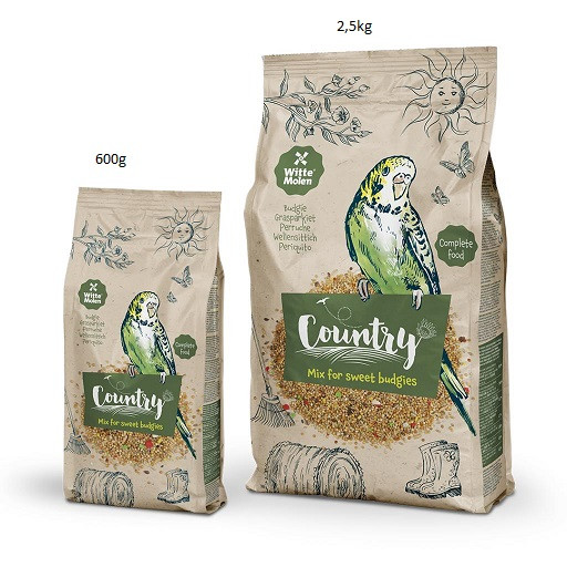 Witte Molen Country Budgie - andulka 600 g