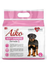 Plenky pro feny Aiko Soft Diapers XL/40x58cm 12ks