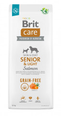 Brit Care Dog Grain-free Senior & Light Salmon 12kg