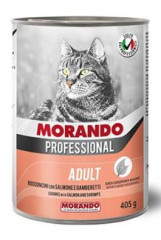 Morando Professional konzerva pro kočky krevety, losos 405g