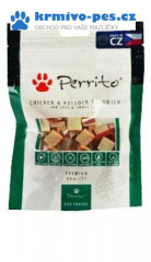 Perrito Chicken&Pollock Sandwich pro  kočky a malé psy 100g