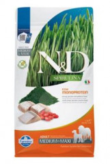 N&D SPIRULINA DOG Adult M/L Herring & Wolfberry 2kg