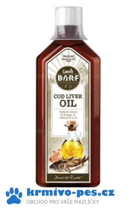 Canvit BARF Cod Liver Oil 0,5 l