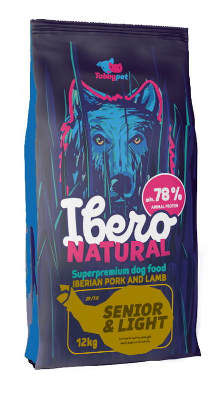 Ibero NATURAL dog SENIOR/LIGHT 3kg