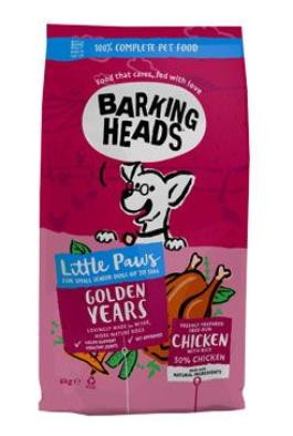 BARKING HEADS Little Paws Golden Years Chicken 1,5kg