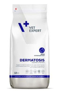 VetExpert 4T Dermatosis Dog Salmon Potato 12 kg