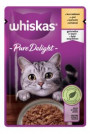 Whiskas kapsička Pure Delight kuřecí v želé 85g