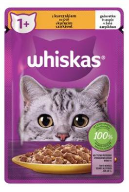 Whiskas kaps. Core kuřecí v želé 85g