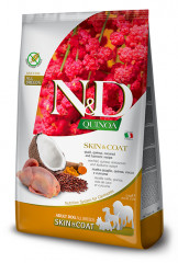 N&D Quinoa DOG Skin&Coat Quail Adult M/L 2,5kg