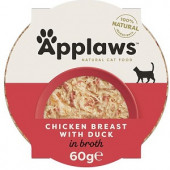 Applaws Cat miska kuřecí prsa a kachna 60 g