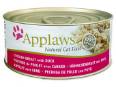 Applaws Cat konzerva kuřecí prsa a kachna 70g
